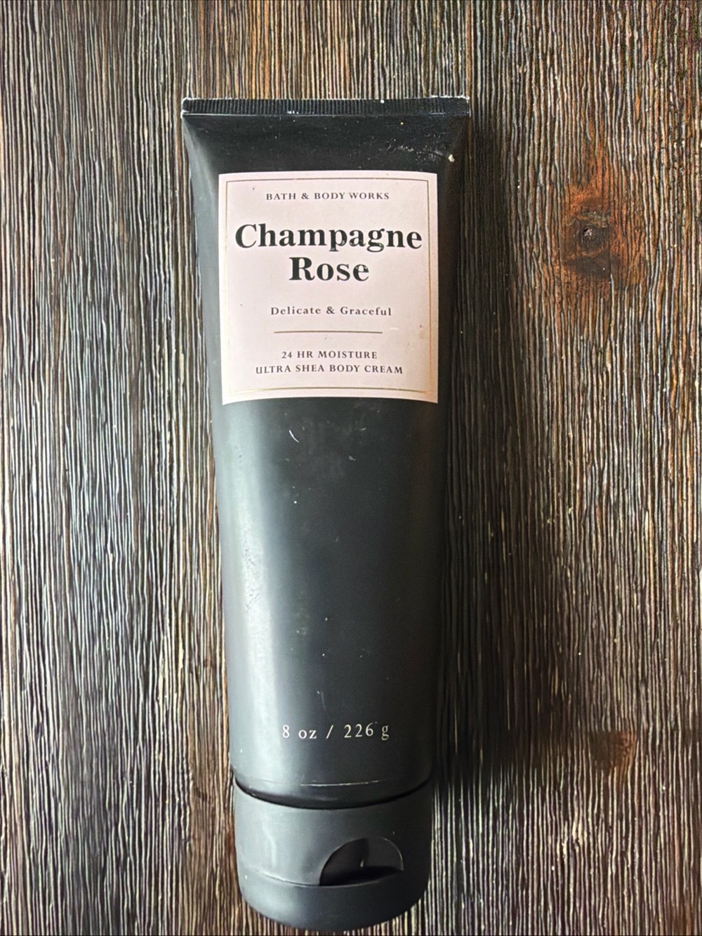Bath & Body Works Champagne Rose Ultra Shea Body Cream - Black